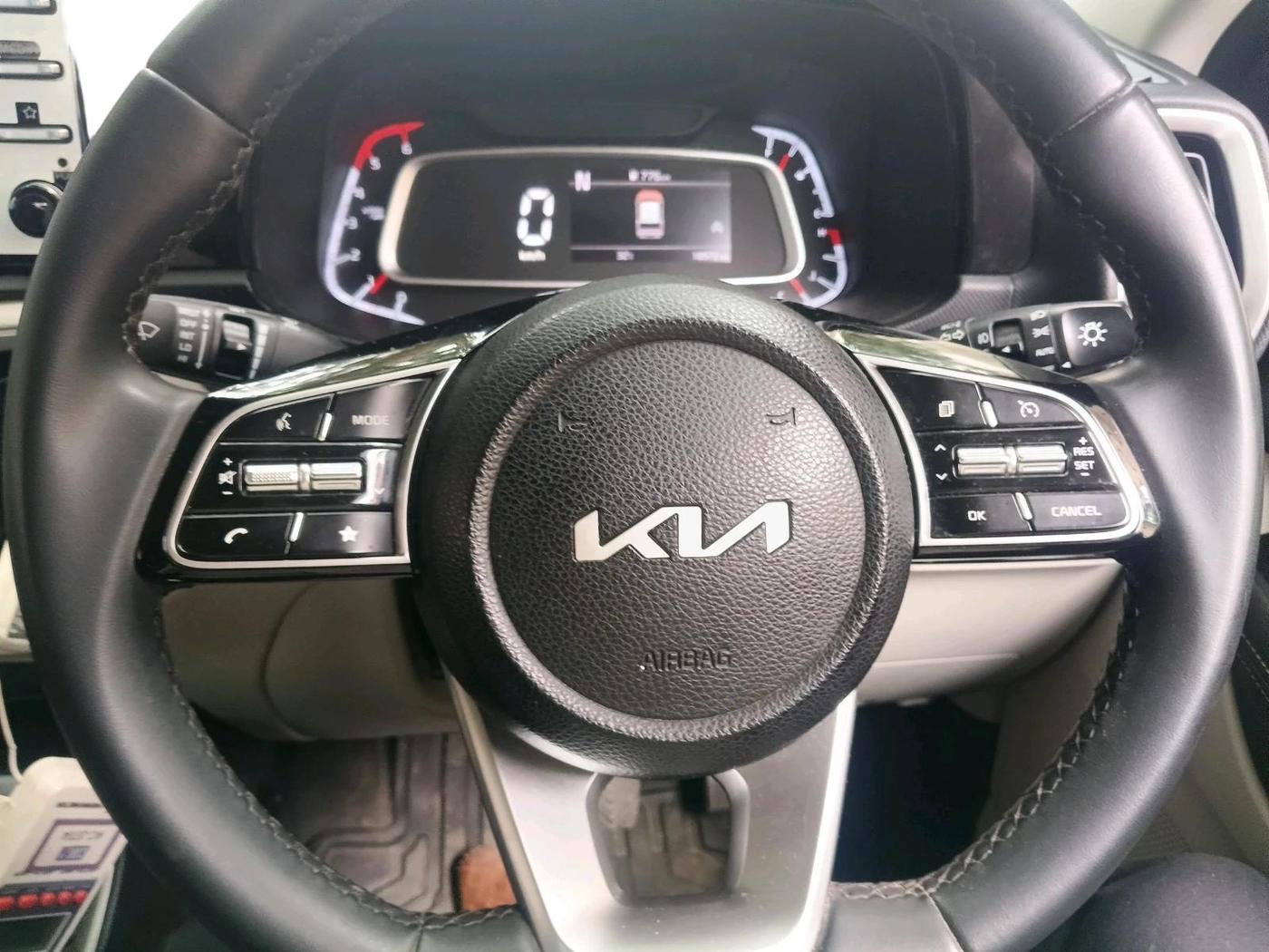 2023 KIA SONET HTX 1.5D IMT, Diesel, Manual, 18,972 km, interior