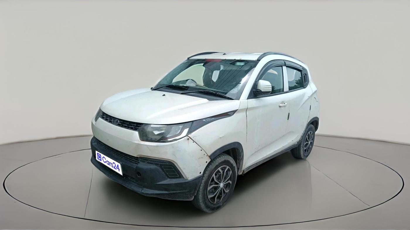 2017 Mahindra Kuv100 K4 D 6 STR, Diesel, Manual, 1,07,286 km, exterior