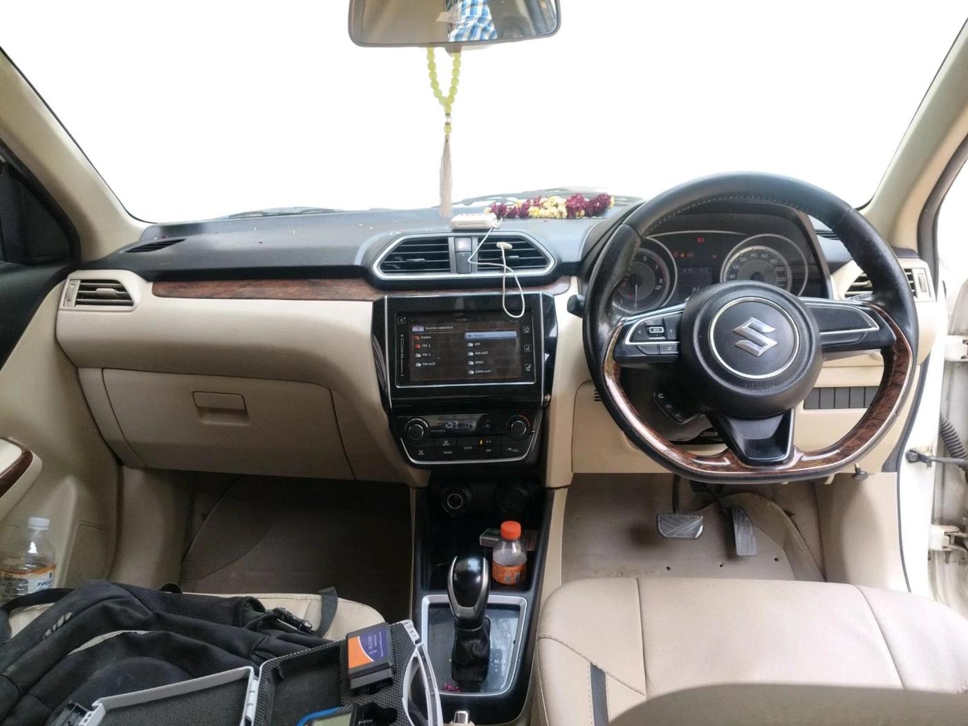 2019 Maruti Dzire ZXI PLUS AMT, Petrol, Automatic, 59,170 km, interior