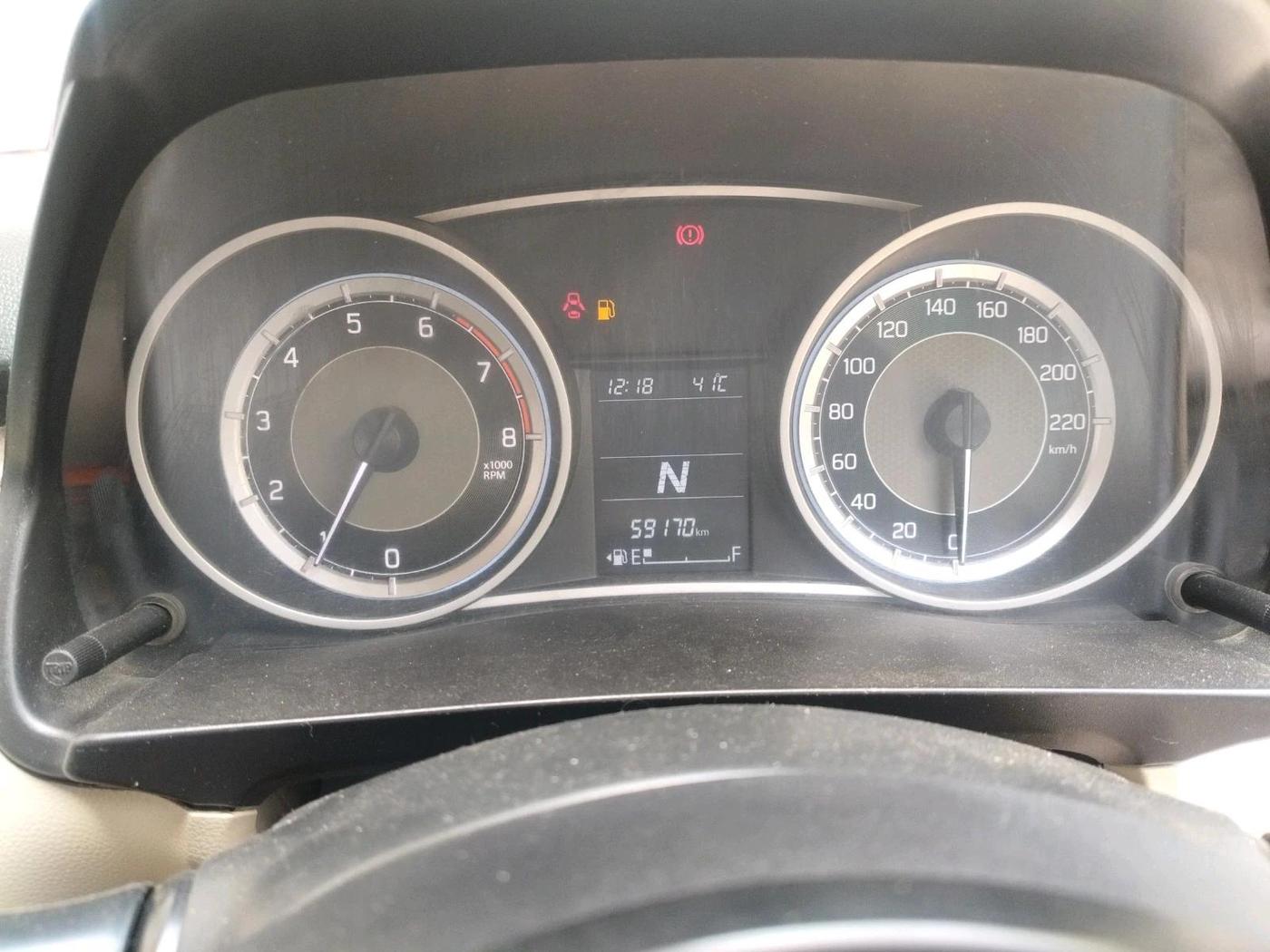 2019 Maruti Dzire ZXI PLUS AMT, Petrol, Automatic, 59,170 km, interior