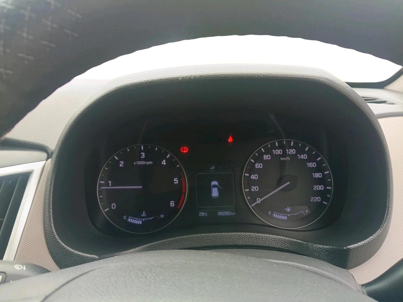 2017 Hyundai Creta SX (O) 1.6 DIESEL, Diesel, Manual, 88,282 km, interior