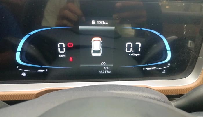 2024 Hyundai ALCAZAR PRESTIGE 1.5 TURBO PETROL MT 7STR, Petrol, Manual, 33,217 km, interior