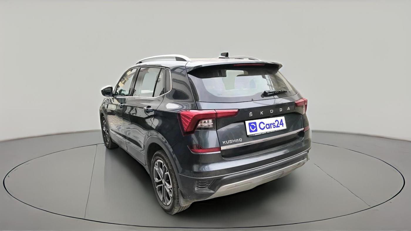 2021 Skoda KUSHAQ STYLE 1.0L TSI AT, Petrol, Automatic, 54,275 km, exterior