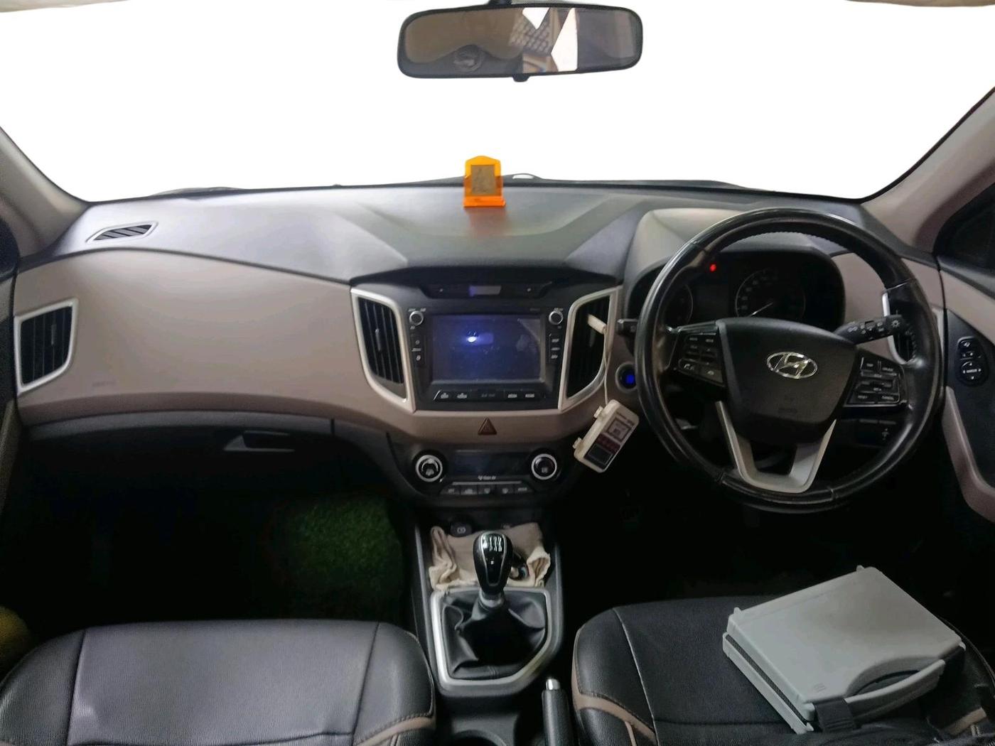2018 Hyundai Creta SX 1.6 DIESEL, Diesel, Manual, 33,568 km, interior