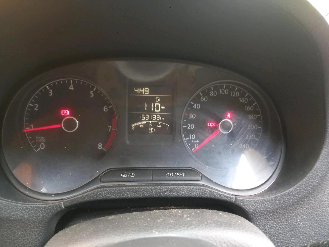 2022 Volkswagen Polo COMFORTLINE 1.0L TSI, Petrol, Manual, 1,63,193 km, interior