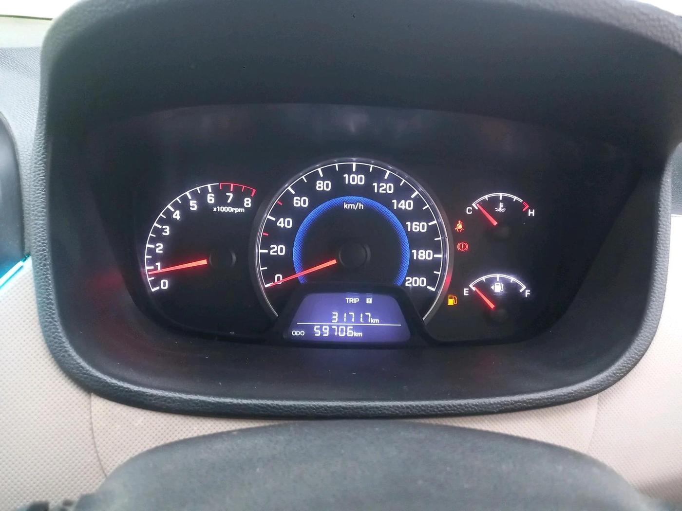 2015 Hyundai Grand i10 SPORTZ 1.2 KAPPA VTVT, Petrol, Manual, 59,706 km, interior