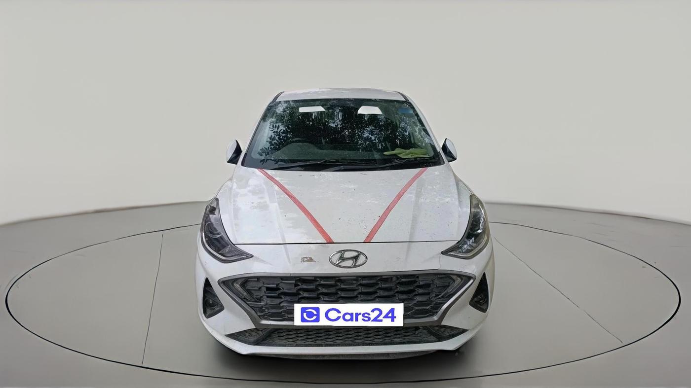 2020 Hyundai AURA SX PLUS 1.2 AMT CRDI, Diesel, Automatic, 68,457 km, exterior