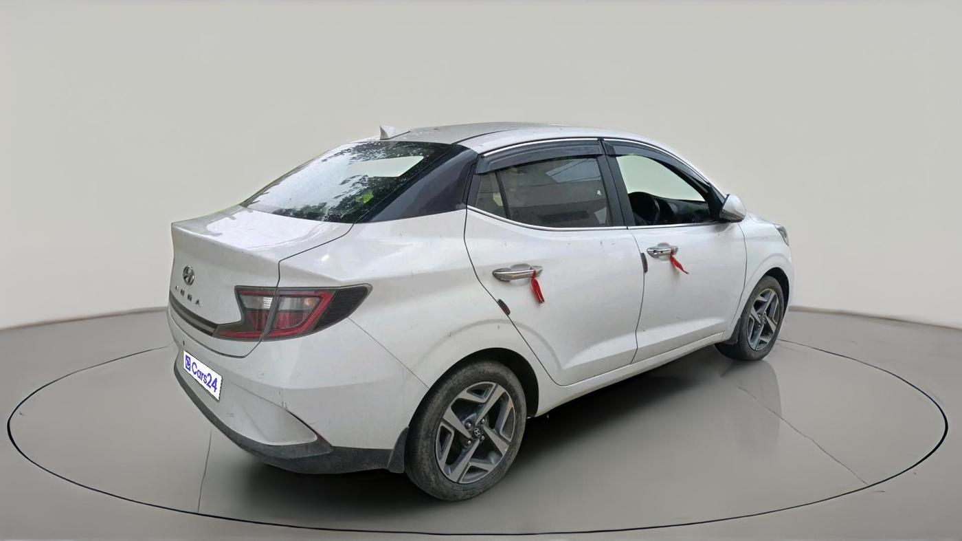 2020 Hyundai AURA SX PLUS 1.2 AMT CRDI, Diesel, Automatic, 68,457 km, exterior