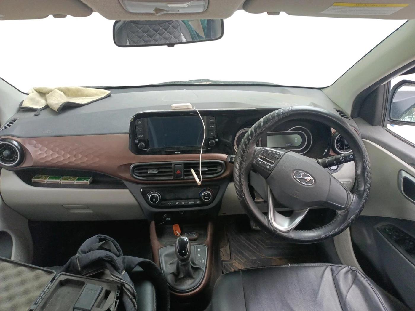 2020 Hyundai AURA SX PLUS 1.2 AMT CRDI, Diesel, Automatic, 68,457 km, interior