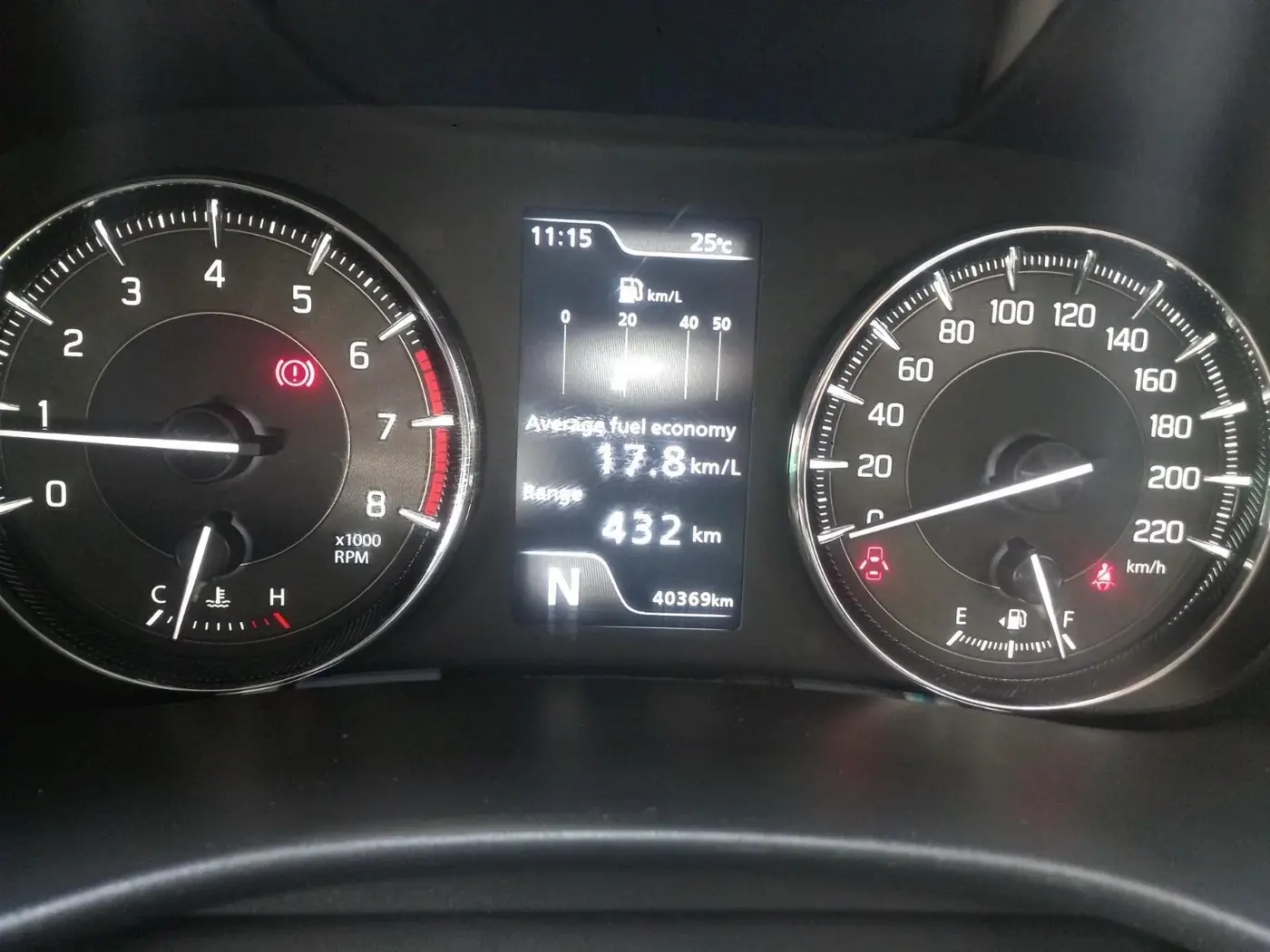 2023 Toyota Glanza V AMT, Petrol, Automatic, 40,369 km, interior