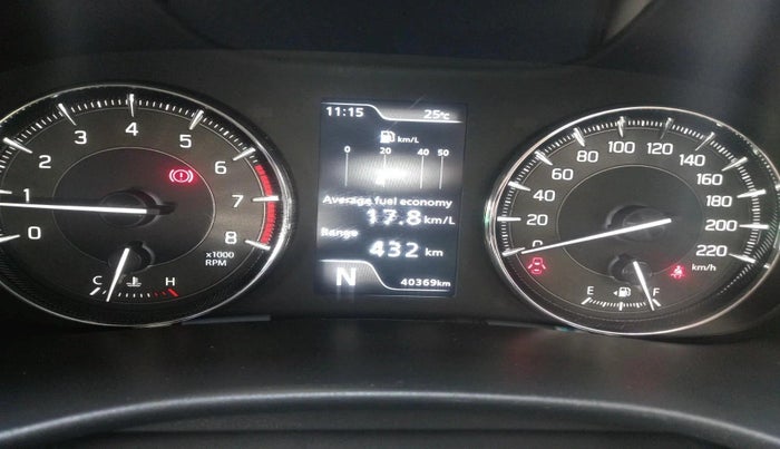 2023 Toyota Glanza V AMT, Petrol, Automatic, 40,369 km, interior