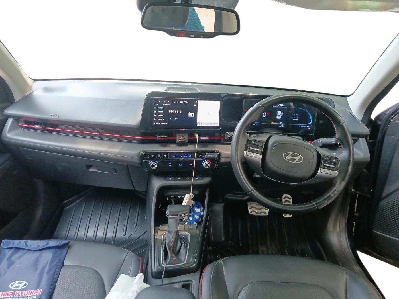 2023 Hyundai Verna SX (O) 1.5 TURBO PETROL DCT, Petrol, Automatic, 15,824 km, interior