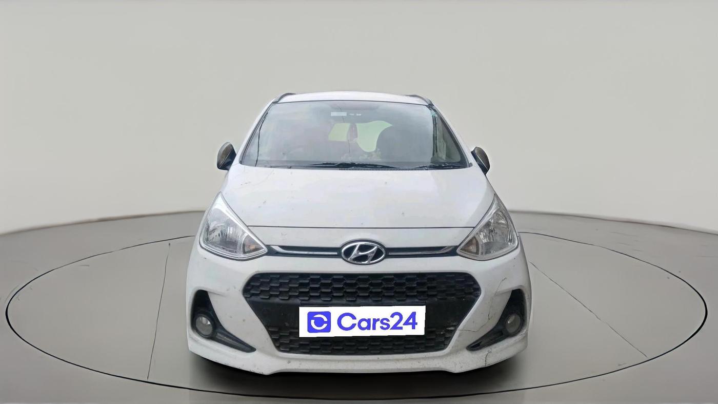2017 Hyundai Grand i10 SPORTZ (O) 1.2 KAPPA VTVT, Petrol, Manual, 86,669 km, exterior