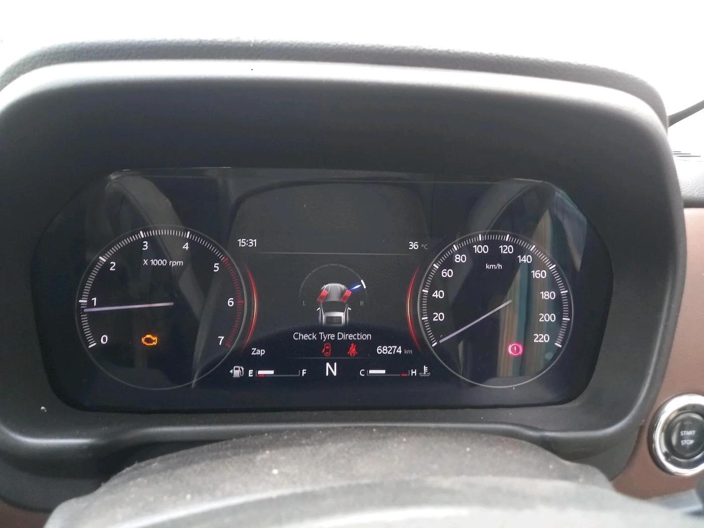 2023 Mahindra SCORPIO-N Z8 L DIESEL MT 2WD 7 STR, Diesel, Manual, 68,274 km, interior