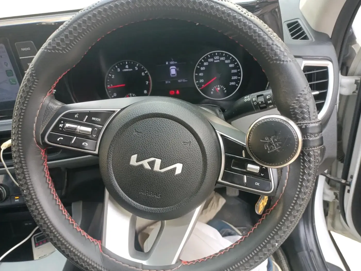 2022 KIA SELTOS HTK 1.5 PETROL, Petrol, Manual, 16,175 km, interior
