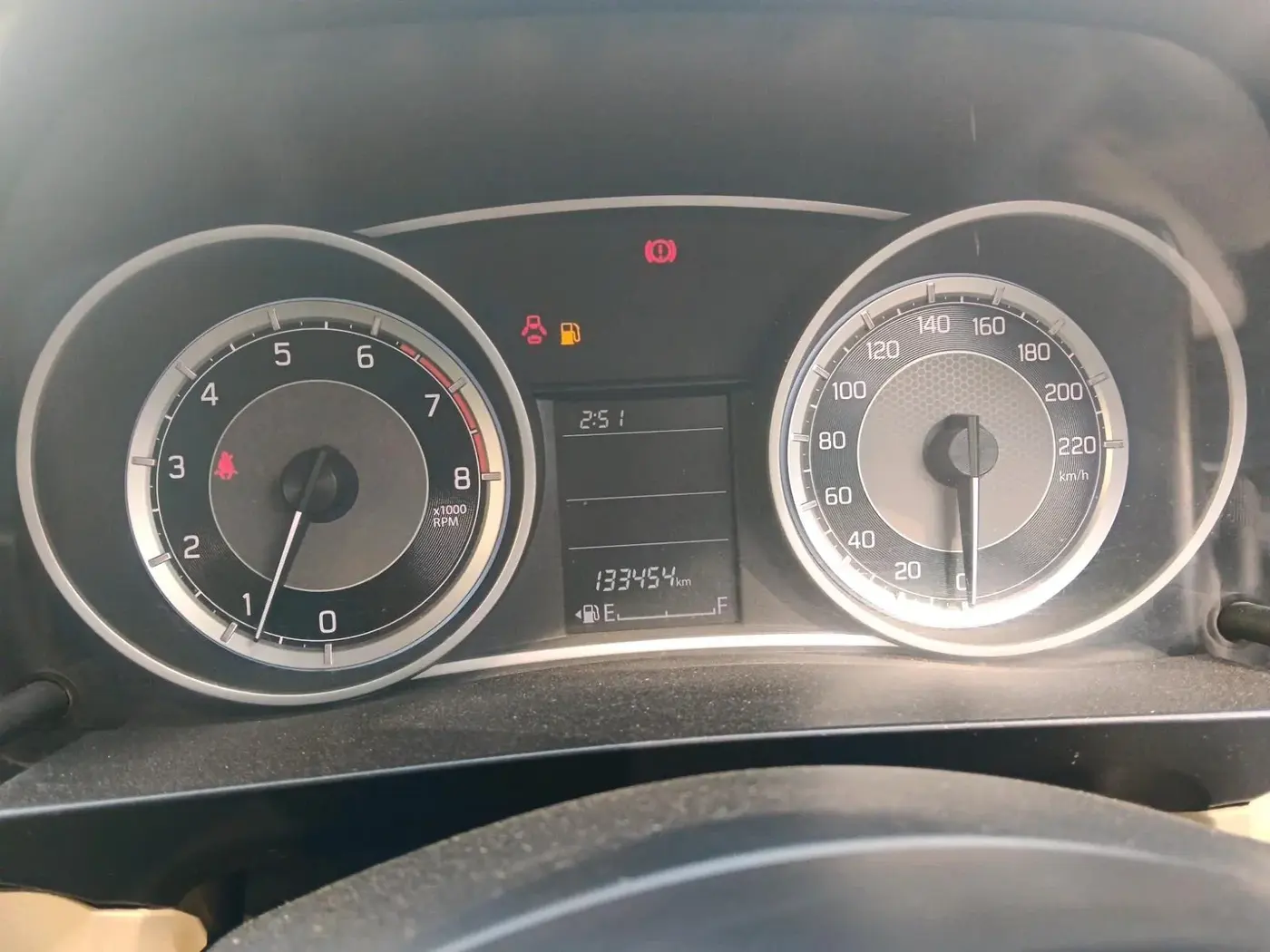 2017 Maruti Dzire VXI, Petrol, Manual, 1,33,454 km, interior