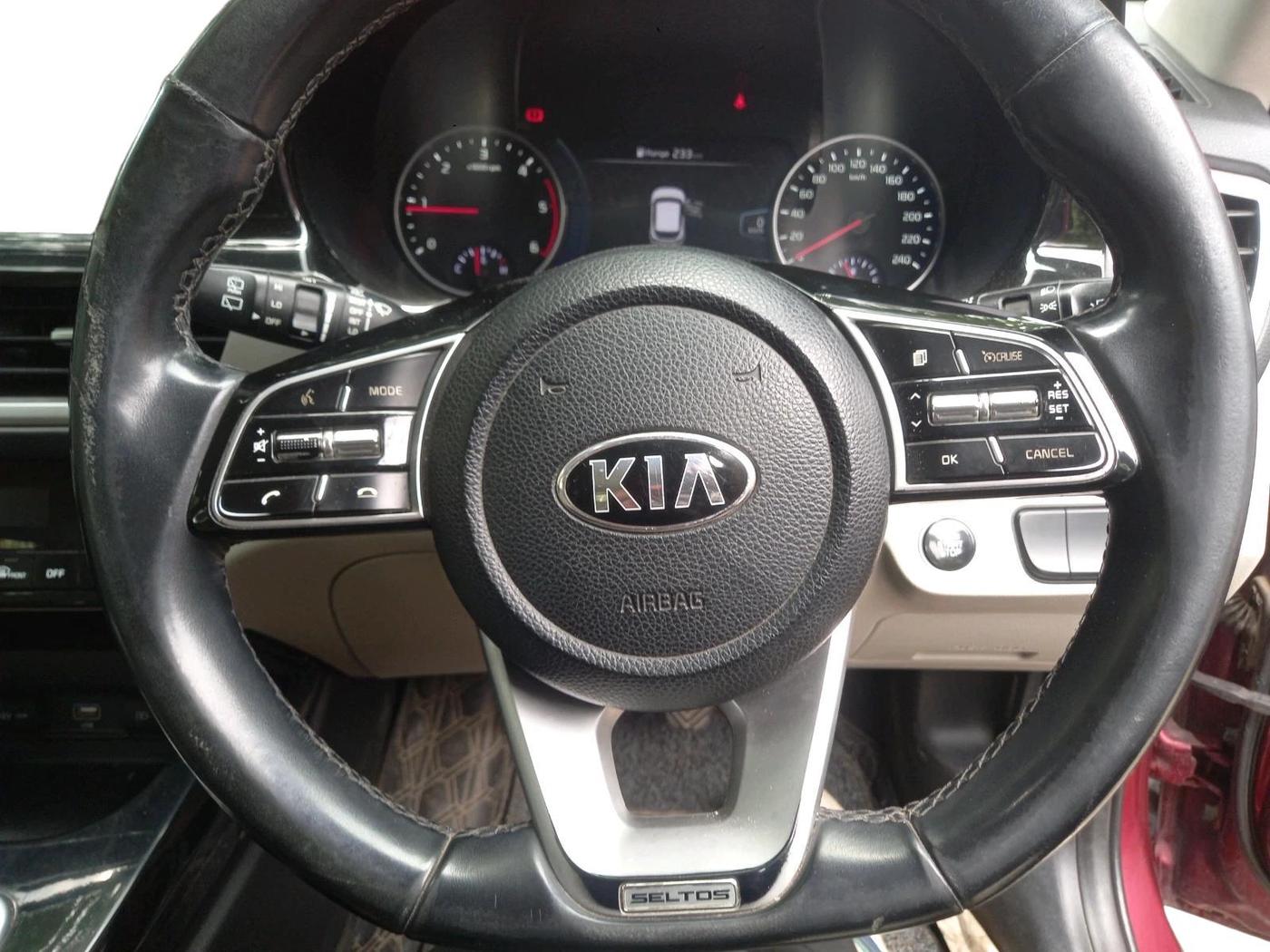 2019 KIA SELTOS HTX PLUS 1.5 DIESEL, Diesel, Manual, 1,13,318 km, interior