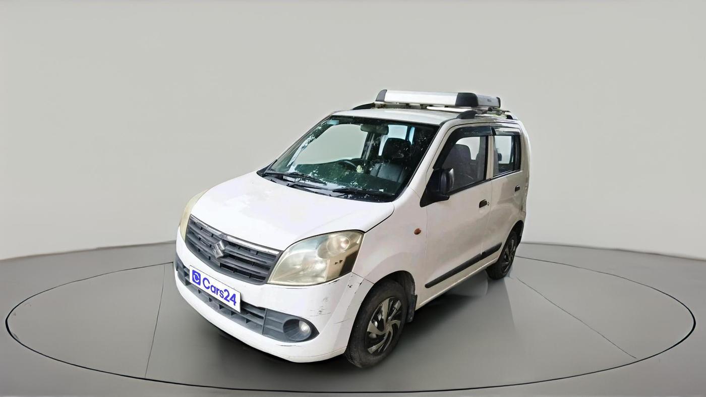 2011 Maruti Wagon R 1.0 LXI CNG, CNG, Manual, 1,04,041 km, exterior