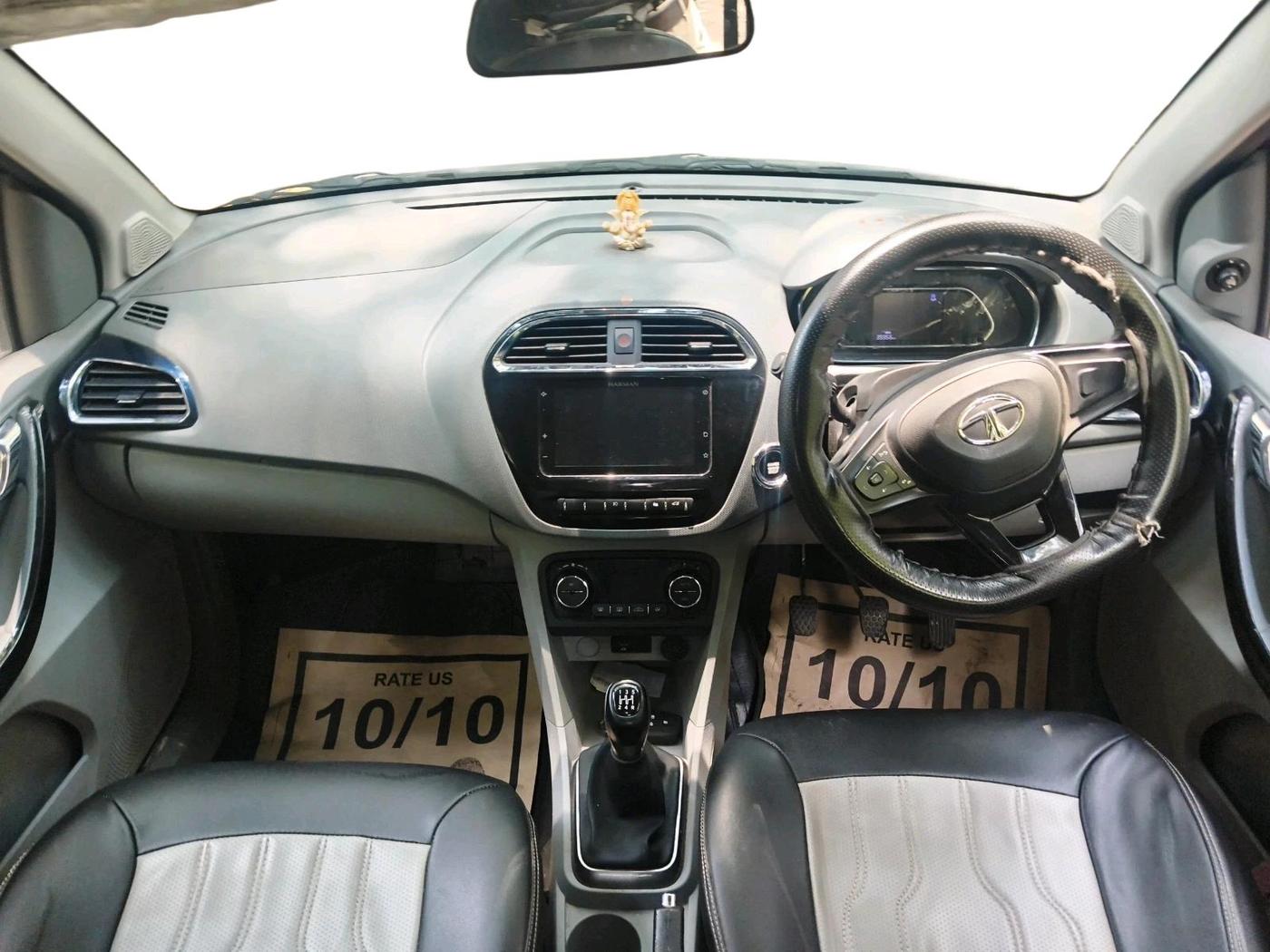 2021 Tata TIGOR XZ PLUS PETROL, Petrol, Manual, 39,356 km, interior