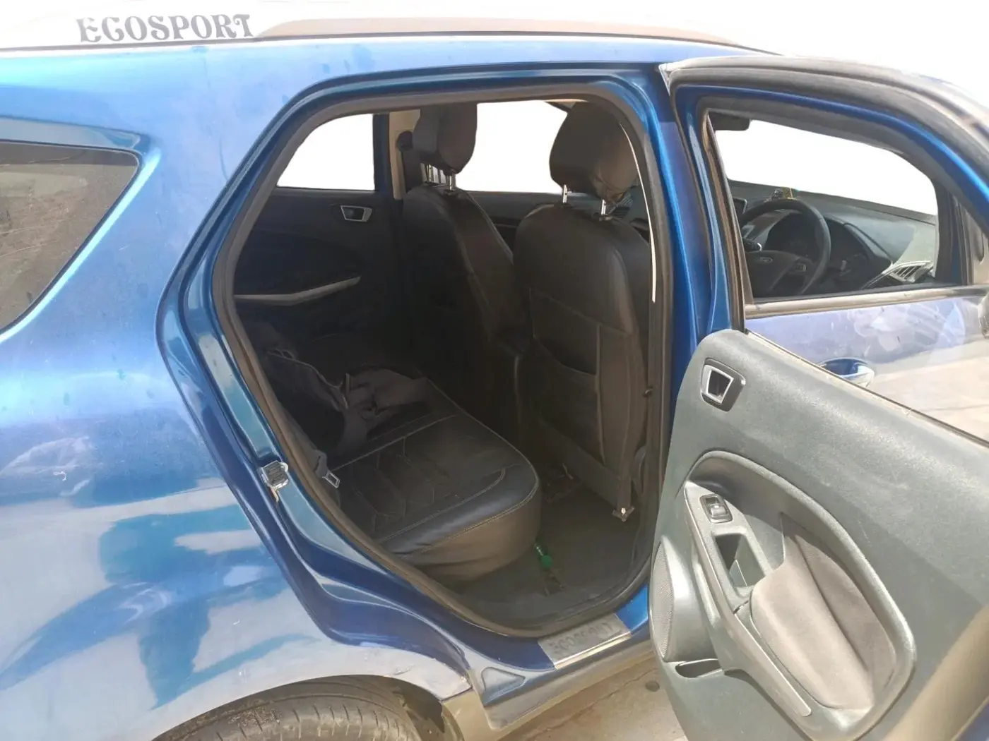 2018 Ford Ecosport TITANIUM 1.5L DIESEL, Diesel, Manual, 1,13,000 km, interior
