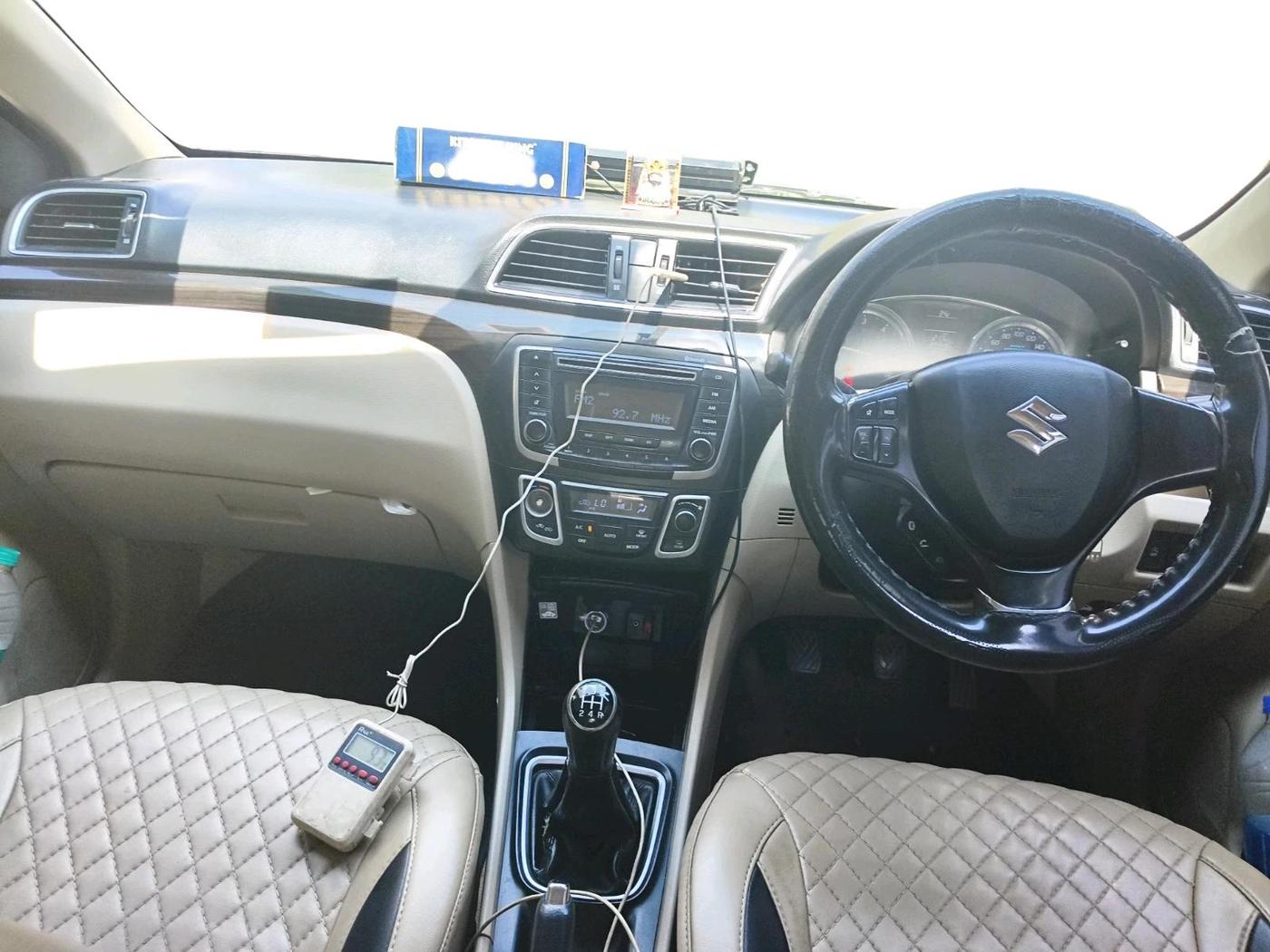 2018 Maruti Ciaz DELTA DIESEL 1.3, Diesel, Manual, 89,449 km, interior