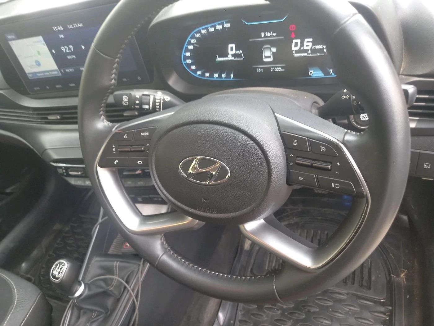 2022 Hyundai NEW I20 ASTA (O) 1.2 MT, Petrol, Manual, 21,322 km, interior
