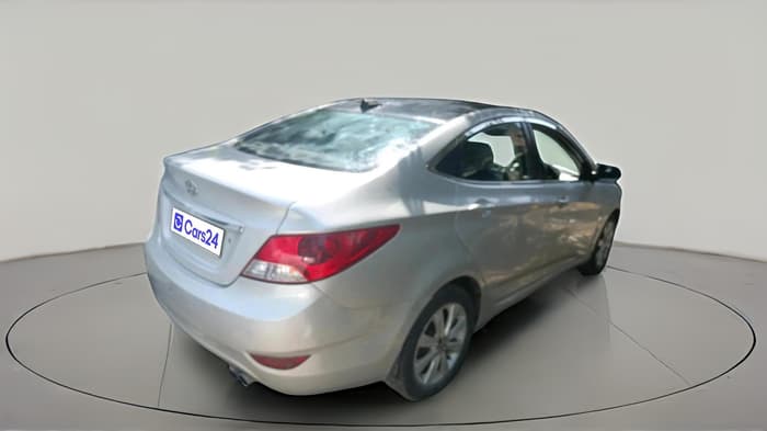 2012 Hyundai Verna FLUIDIC 1.6 CRDI SX, Diesel, Manual, 72,466 km, exterior