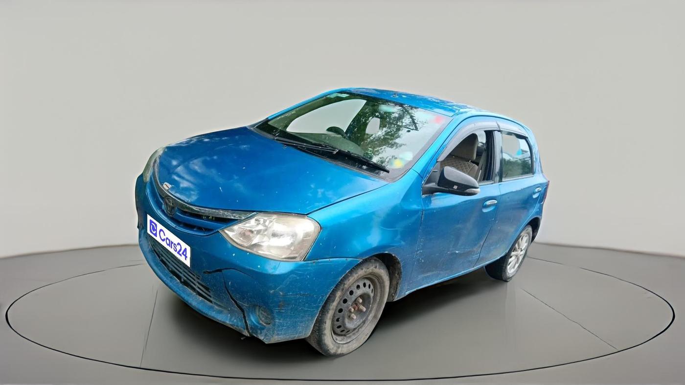 2013 Toyota Etios G, Petrol, Manual, 1,22,098 km, exterior