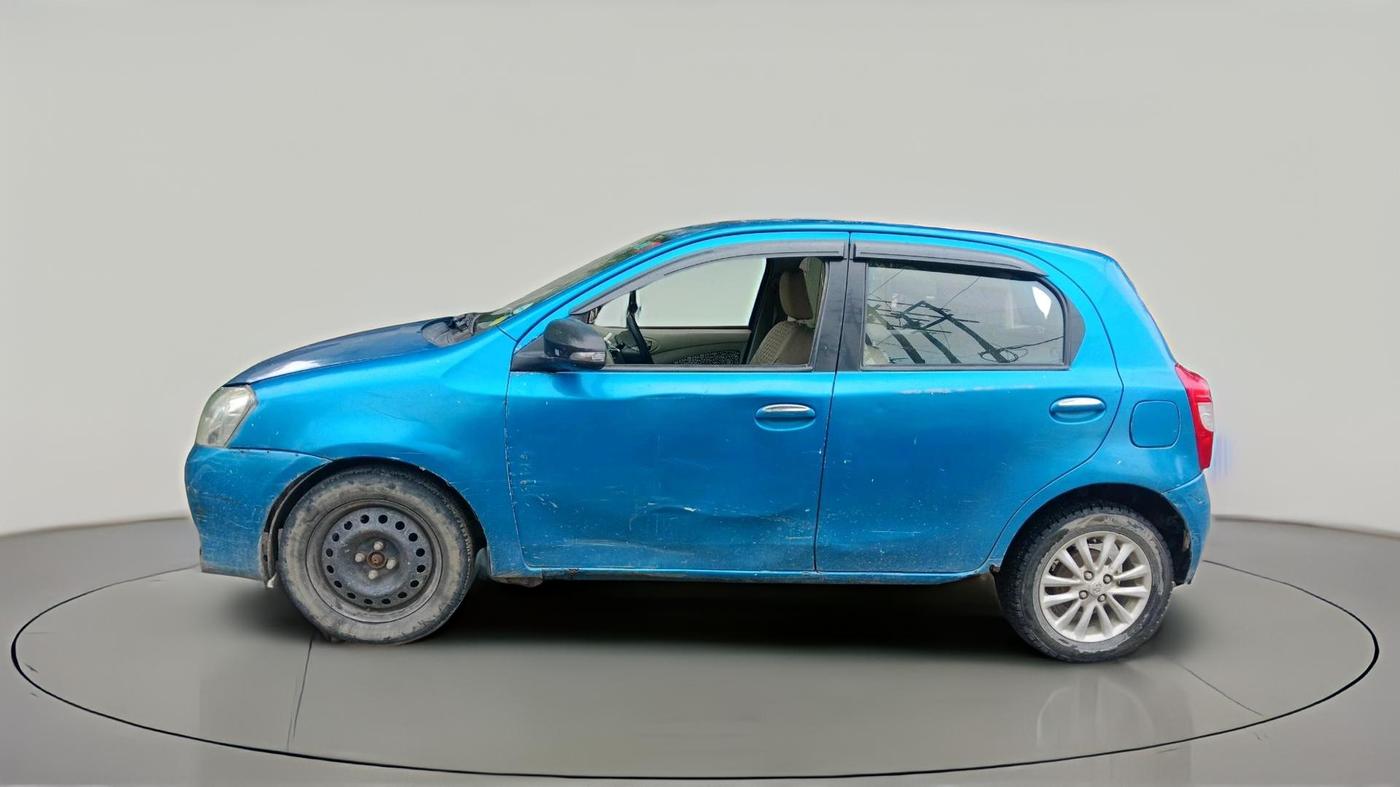 2013 Toyota Etios G, Petrol, Manual, 1,22,098 km, exterior