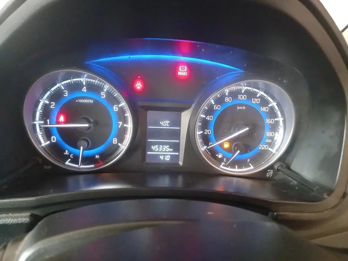 2020 Maruti Baleno DELTA PETROL 1.2, Petrol, Manual, 45,335 km, interior