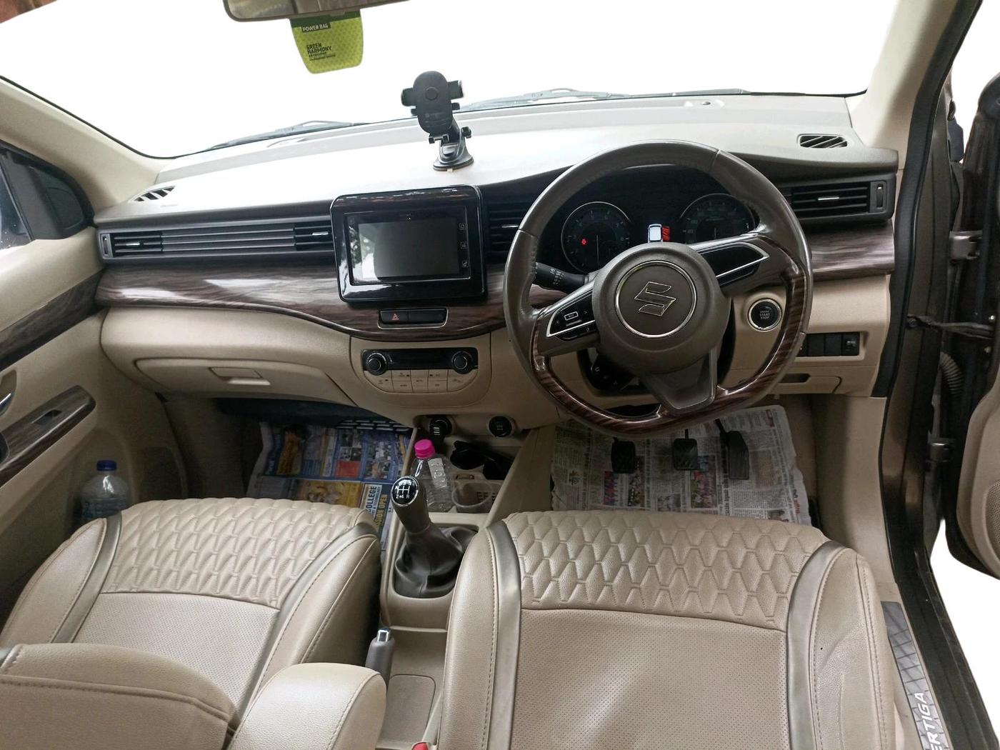 2019 Maruti Ertiga ZXI+ SHVS, Petrol, Manual, 55,534 km, interior