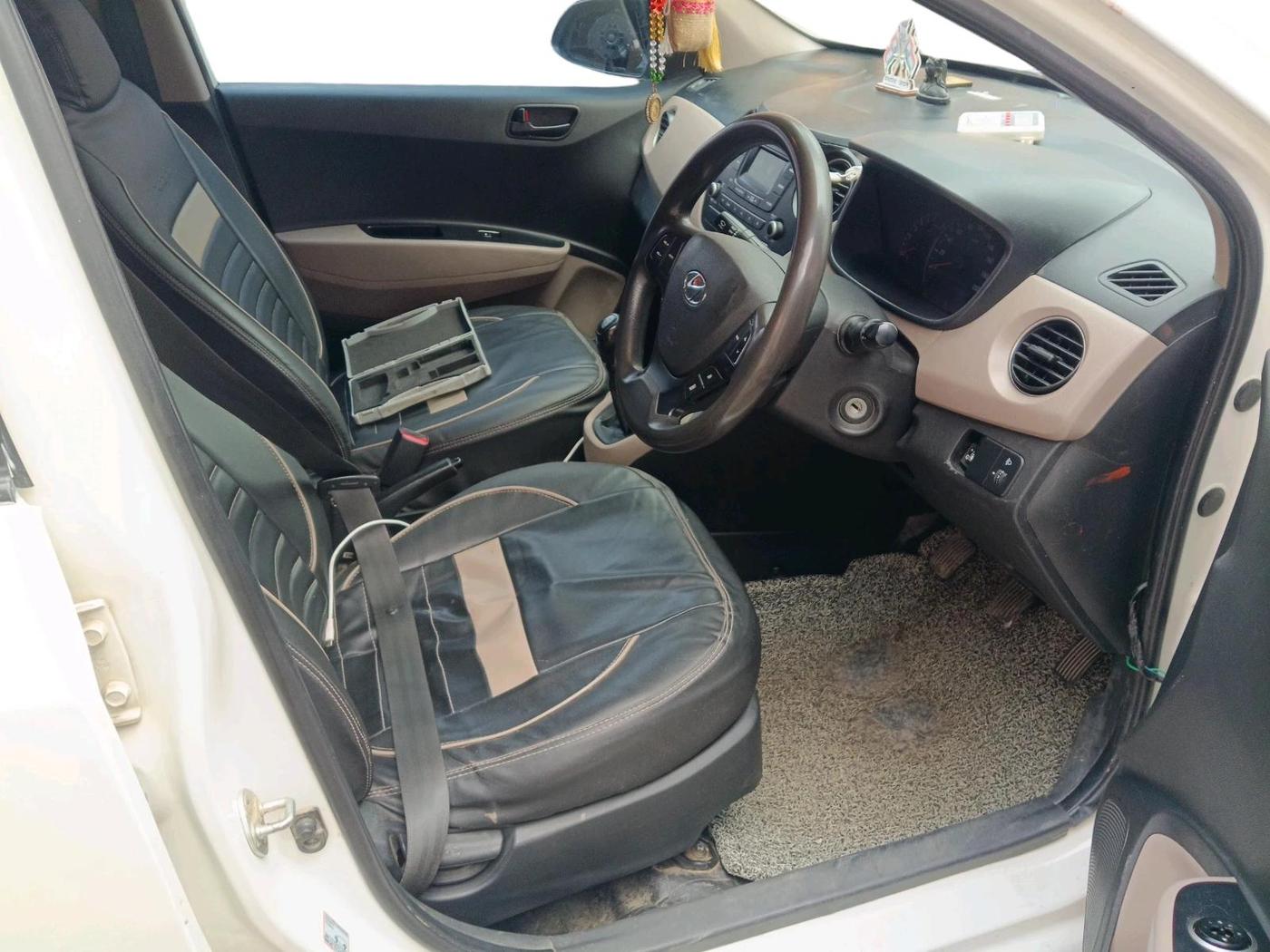 2017 Hyundai XCENT PRIME T VTVT  PLUS, CNG, Manual, 80,352 km, interior