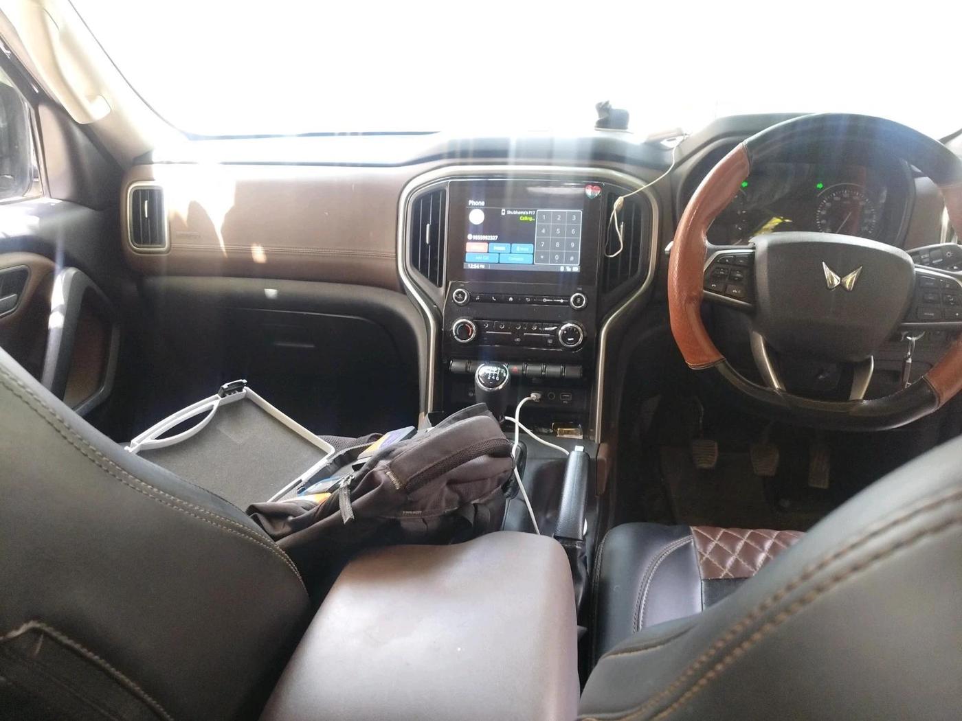 2023 Mahindra SCORPIO-N Z4 DIESEL MT 4WD 7 STR, Diesel, Manual, 77,487 km, interior