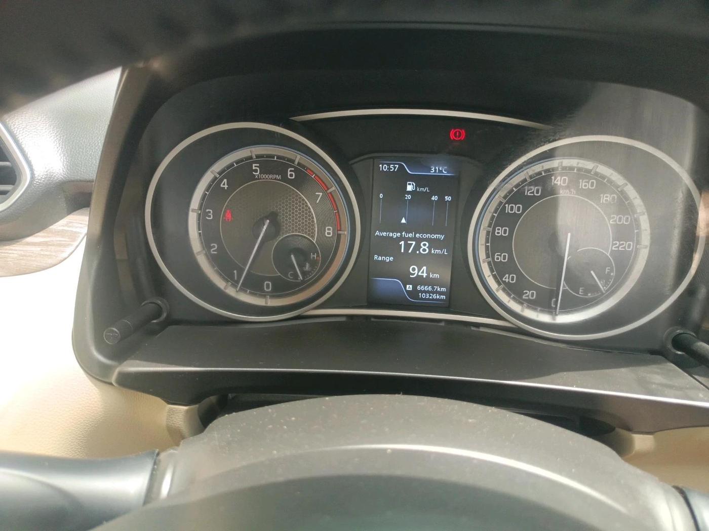 2022 Maruti Dzire ZXI Plus, Petrol, Manual, 10,326 km, interior