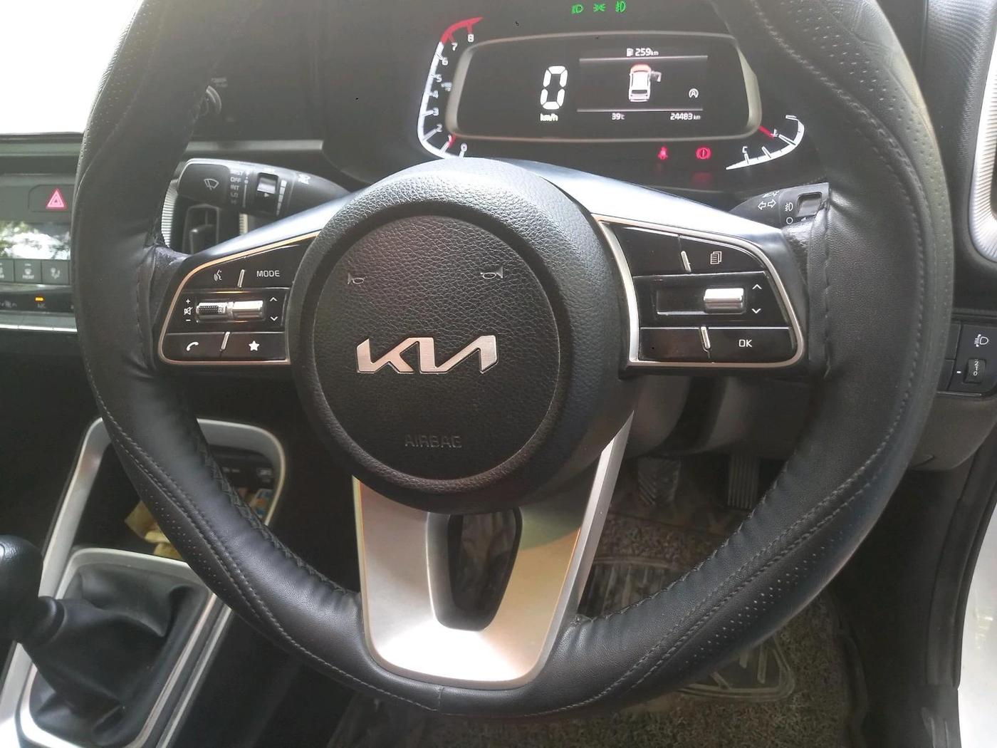 2024 KIA SONET HTK PLUS 1.2 PETROL MT, Petrol, Manual, 24,483 km, interior