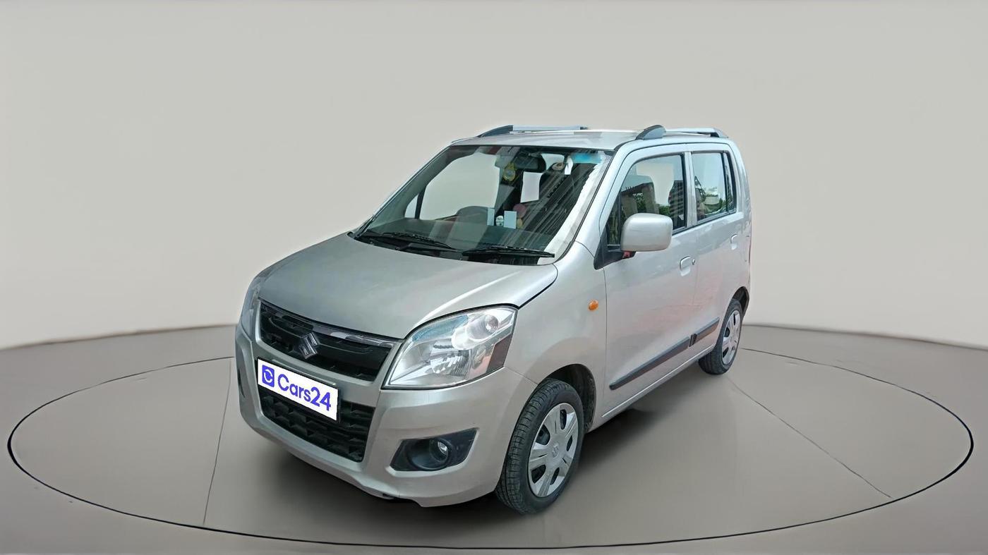 2018 Maruti Wagon R 1.0 VXI, Petrol, Manual, 35,722 km, exterior