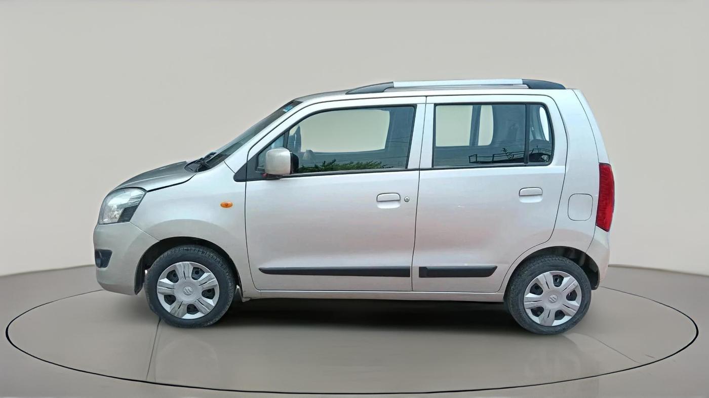 2018 Maruti Wagon R 1.0 VXI, Petrol, Manual, 35,722 km, exterior