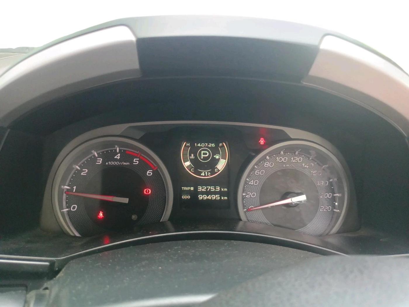 2017 ISUZU MU-X 4x2 AT, Diesel, Automatic, 99,425 km, interior