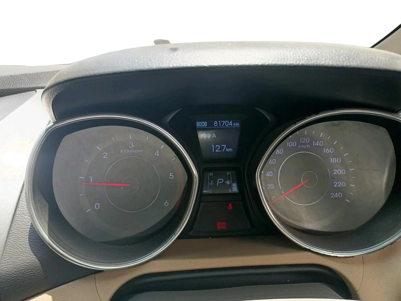 2015 Hyundai New Elantra 1.6 SX AT DIESEL, Diesel, Automatic, 81,706 km, interior