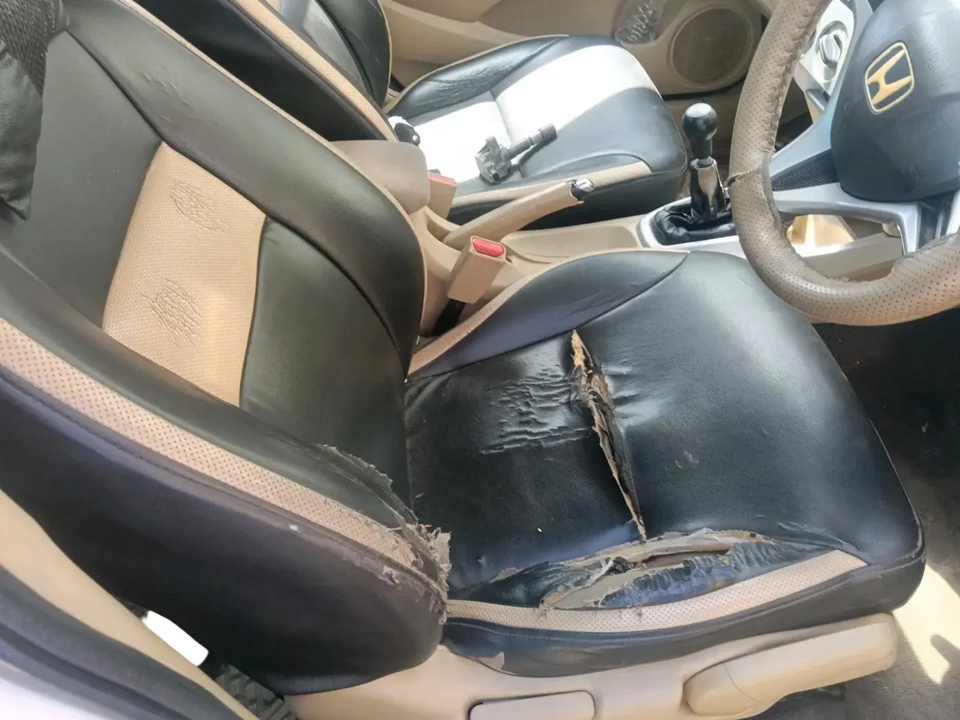 2010 Honda City 1.5L I-VTEC S MT, CNG, Manual, 1,18,425 km, interior