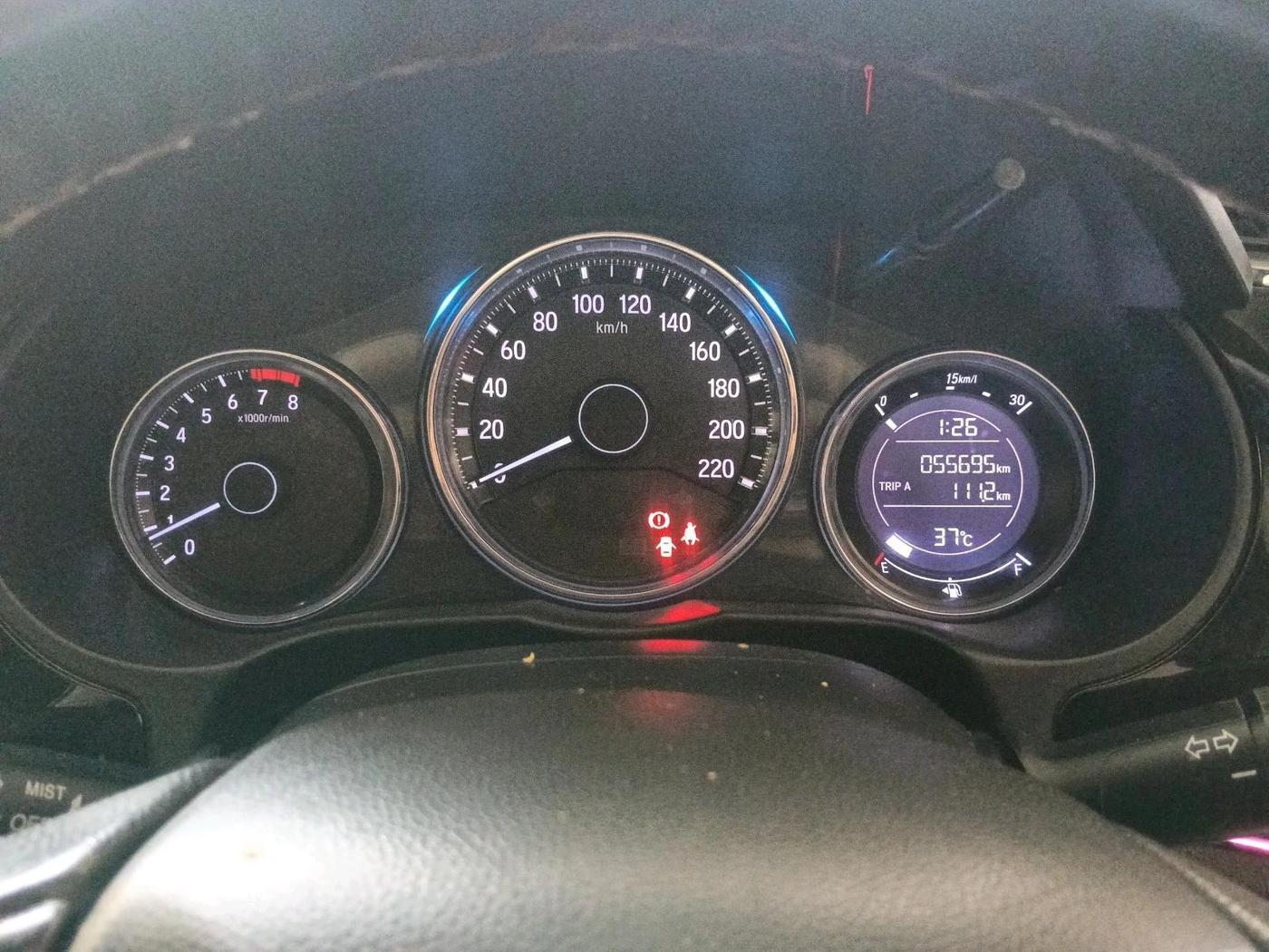 2019 Honda City 1.5L I-VTEC ZX, Petrol, Manual, 55,695 km, interior