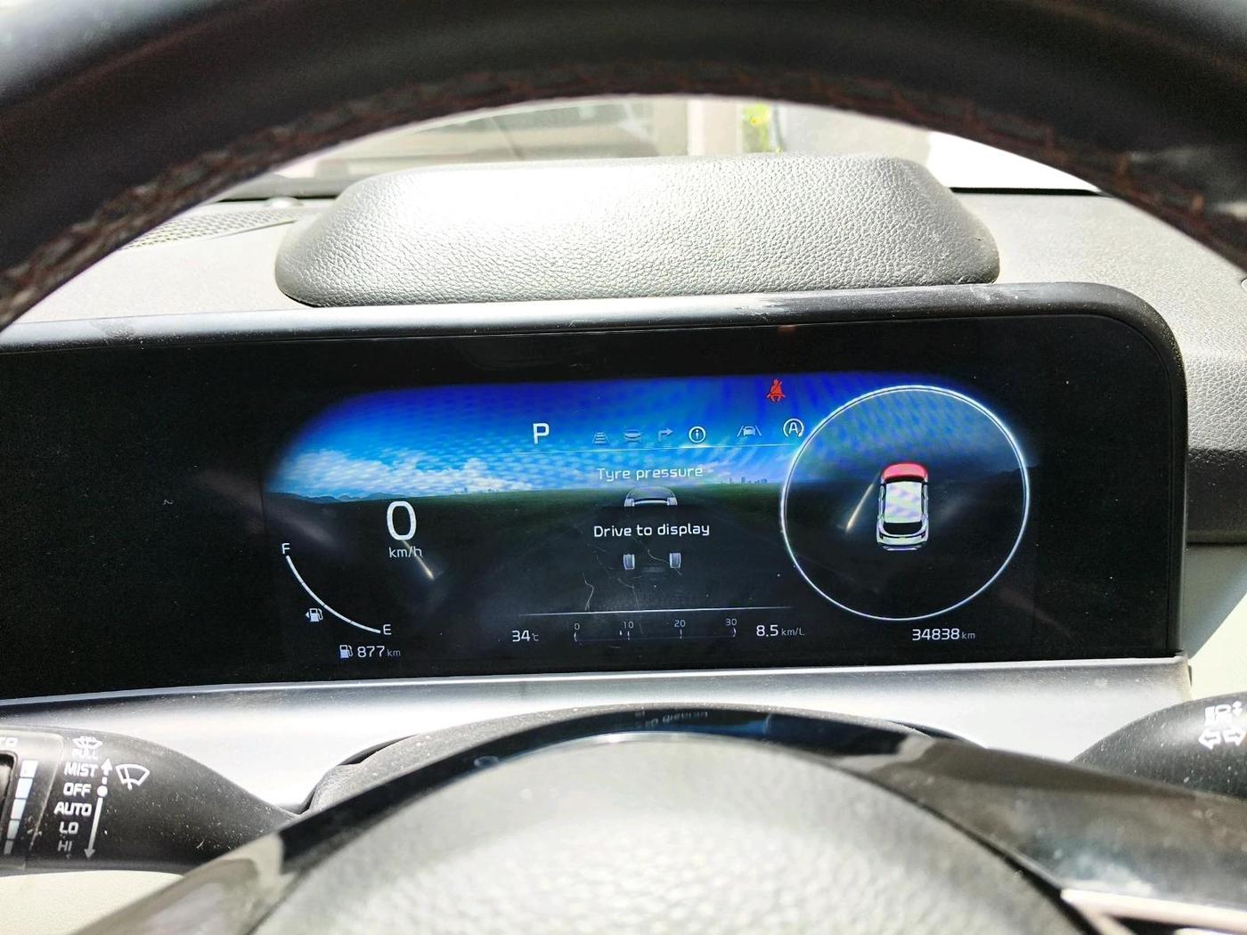 2023 KIA SELTOS  X LINE 1.5 DIESEL AT, Diesel, Automatic, 34,838 km, interior