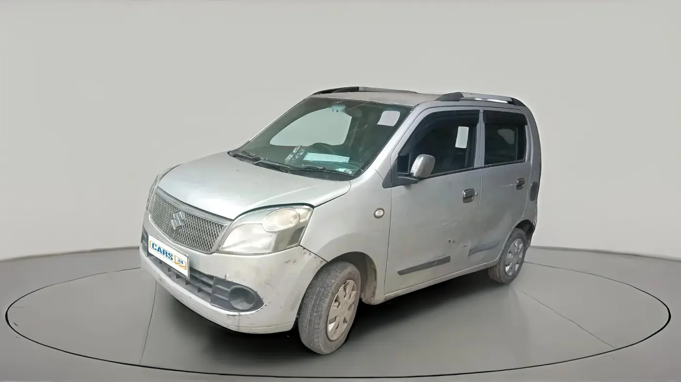2012 Maruti Wagon R 1.0 LXI CNG, CNG, Manual, 1,28,608 km, exterior