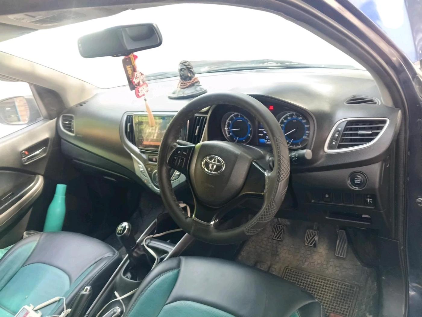 2019 Toyota Glanza G ISG, Petrol, Manual, 1,08,528 km, interior