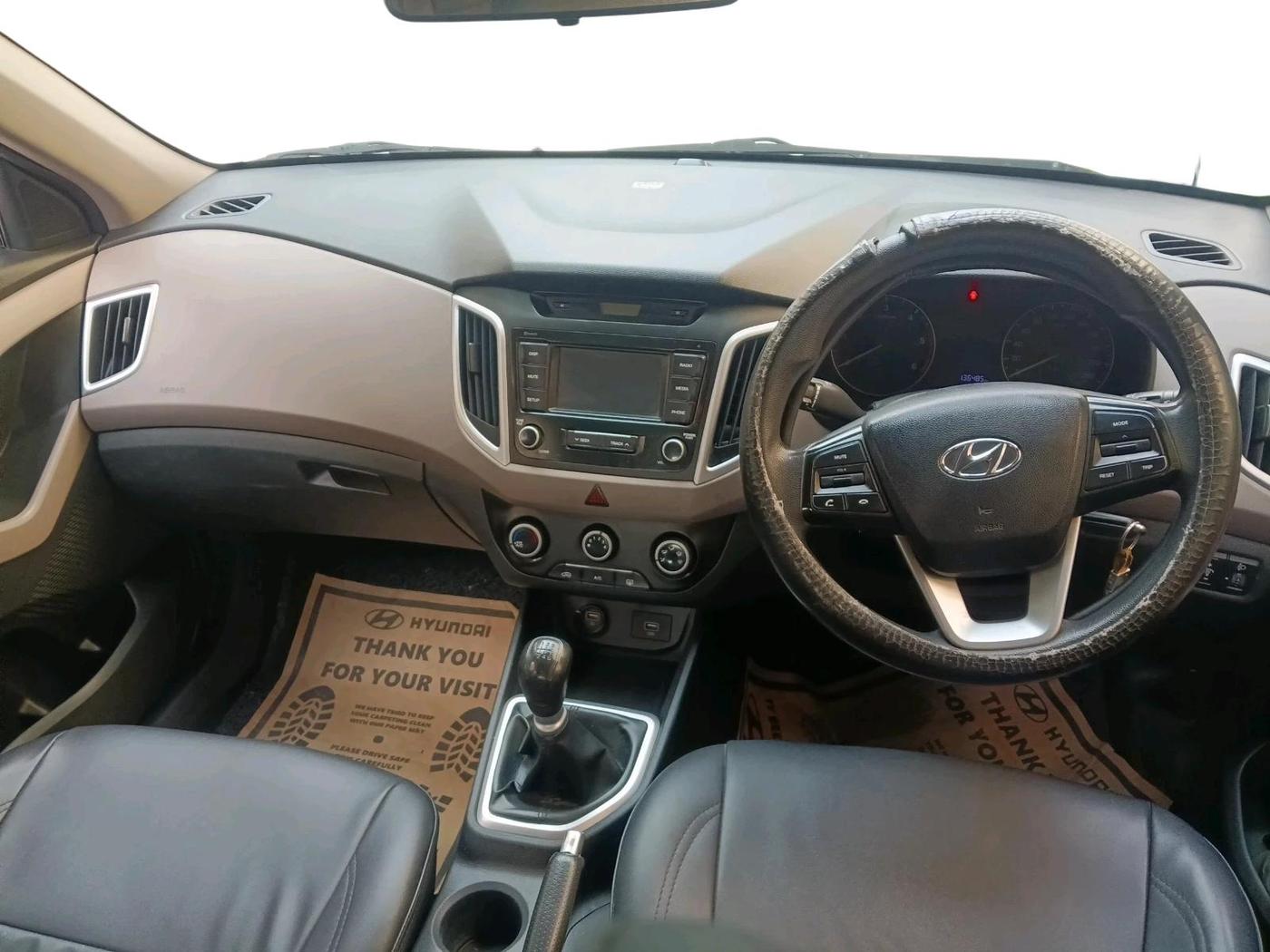 2018 Hyundai Creta S 1.4 DIESEL, Diesel, Manual, 1,36,485 km, interior