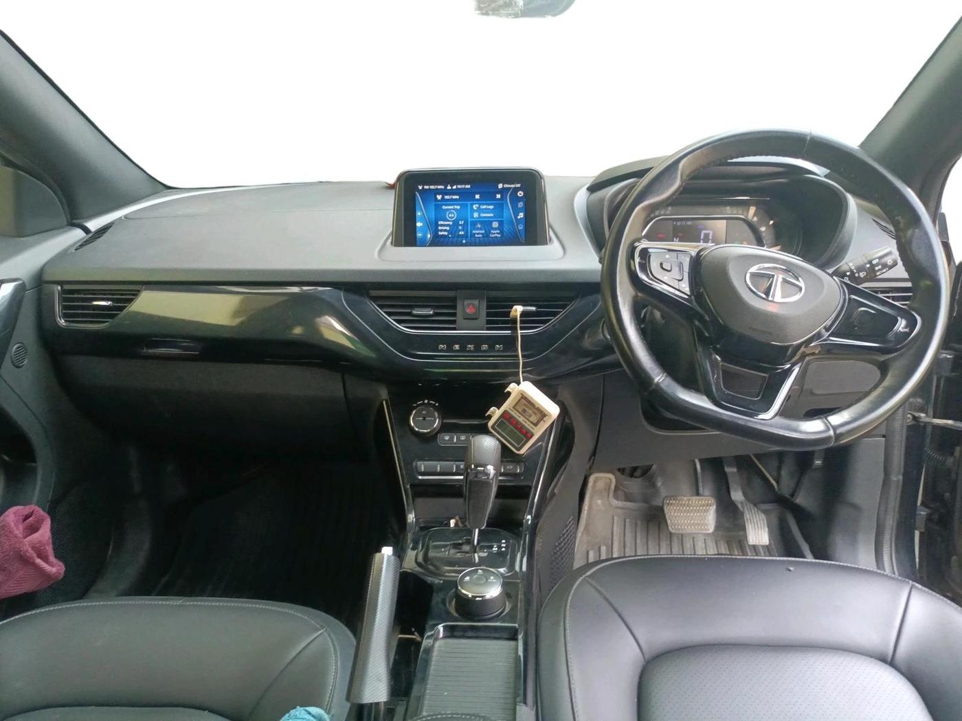 2023 Tata NEXON XZA PLUS DIESEL DARK EDITION, Diesel, Automatic, 55,426 km, interior