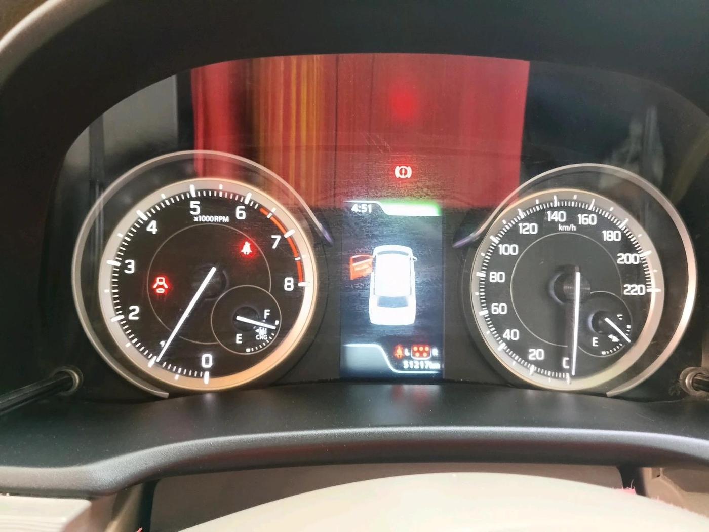 2025 Maruti Ertiga ZXI (O) CNG, CNG, Manual, 51,217 km, interior