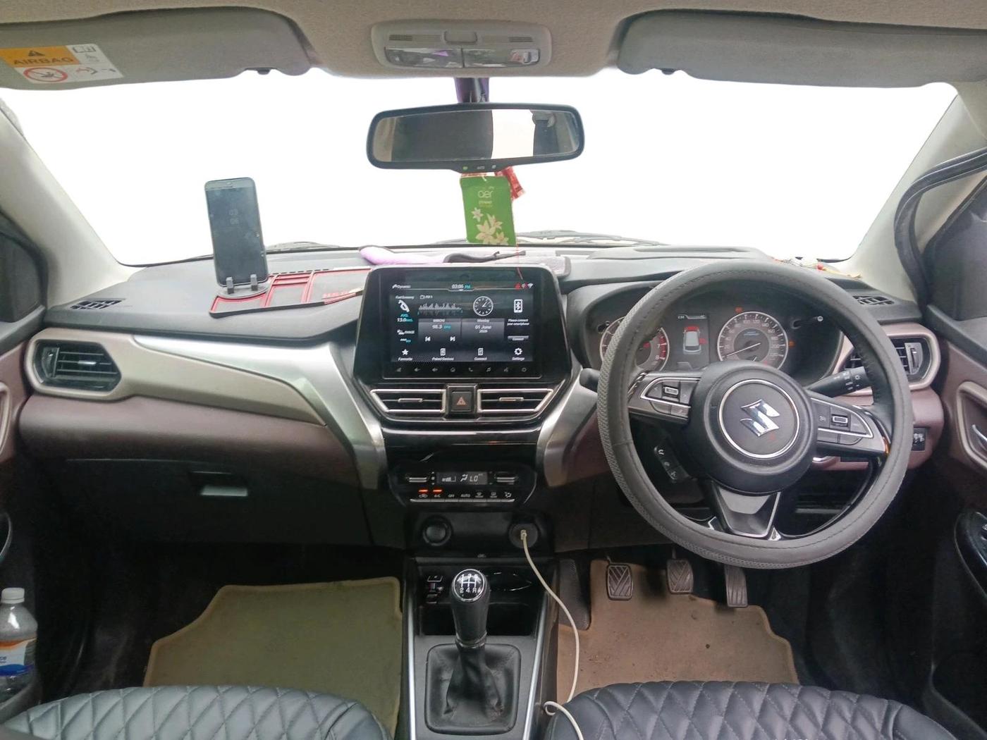 2023 Maruti FRONX ALPHA 1.0 TURBO MT, Petrol, Manual, 5,156 km, interior