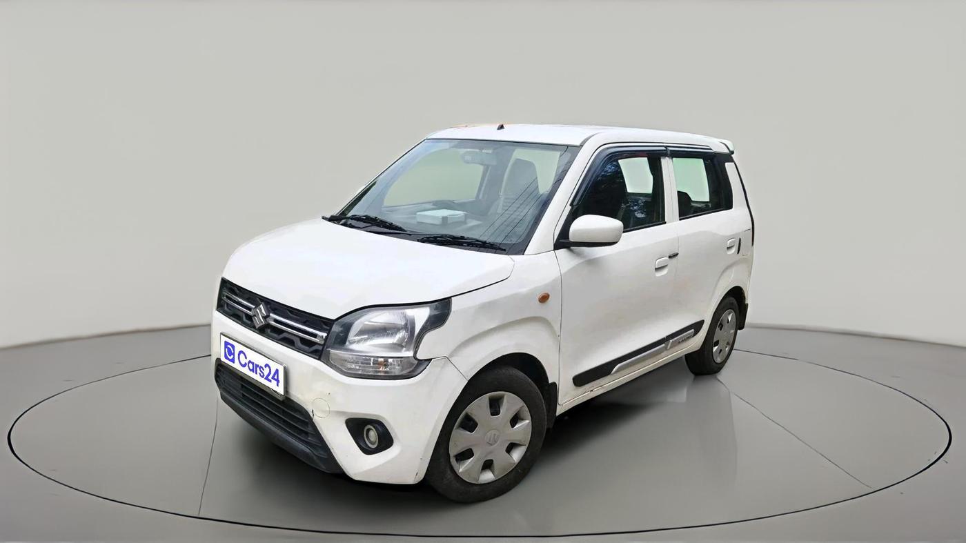 2021 Maruti New Wagon-R VXI 1.0, Petrol, Manual, 63,947 km, exterior
