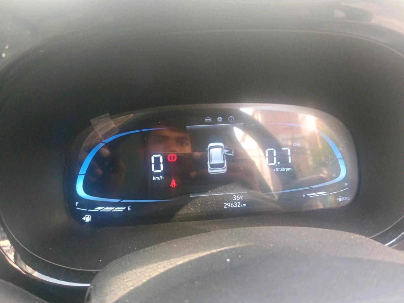 2024 Hyundai EXTER SX 1.2 CNG MT, CNG, Manual, 29,632 km, interior